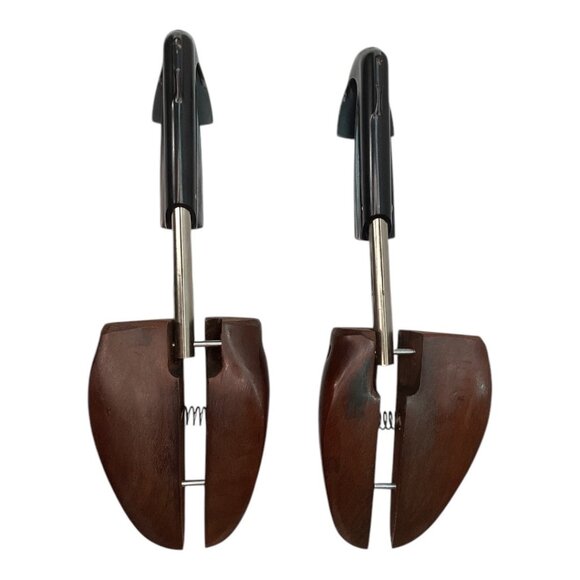 Vintage Thom McAn Split Toe Adjustable Shoe Keepers For Men's Shoes - Picture 2 of 4